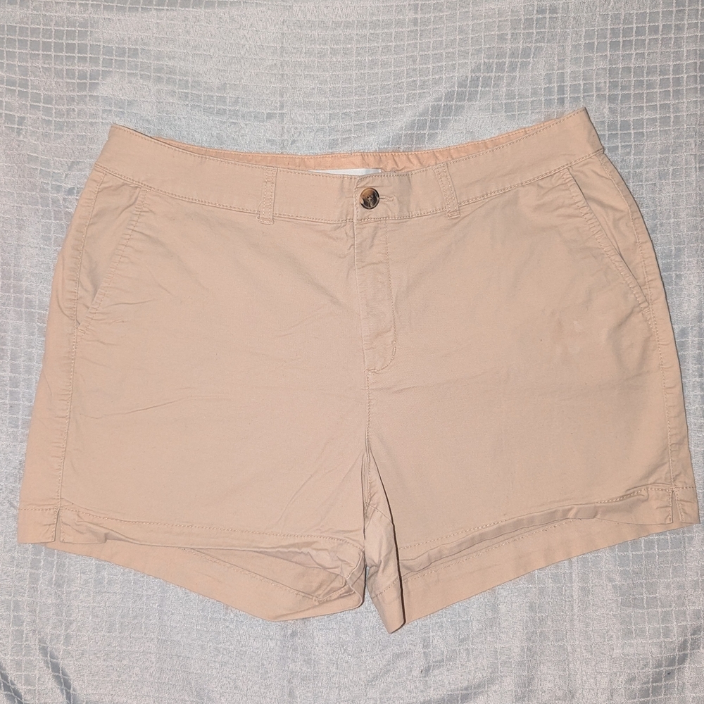 Old Navy Tan High Waist Shorts